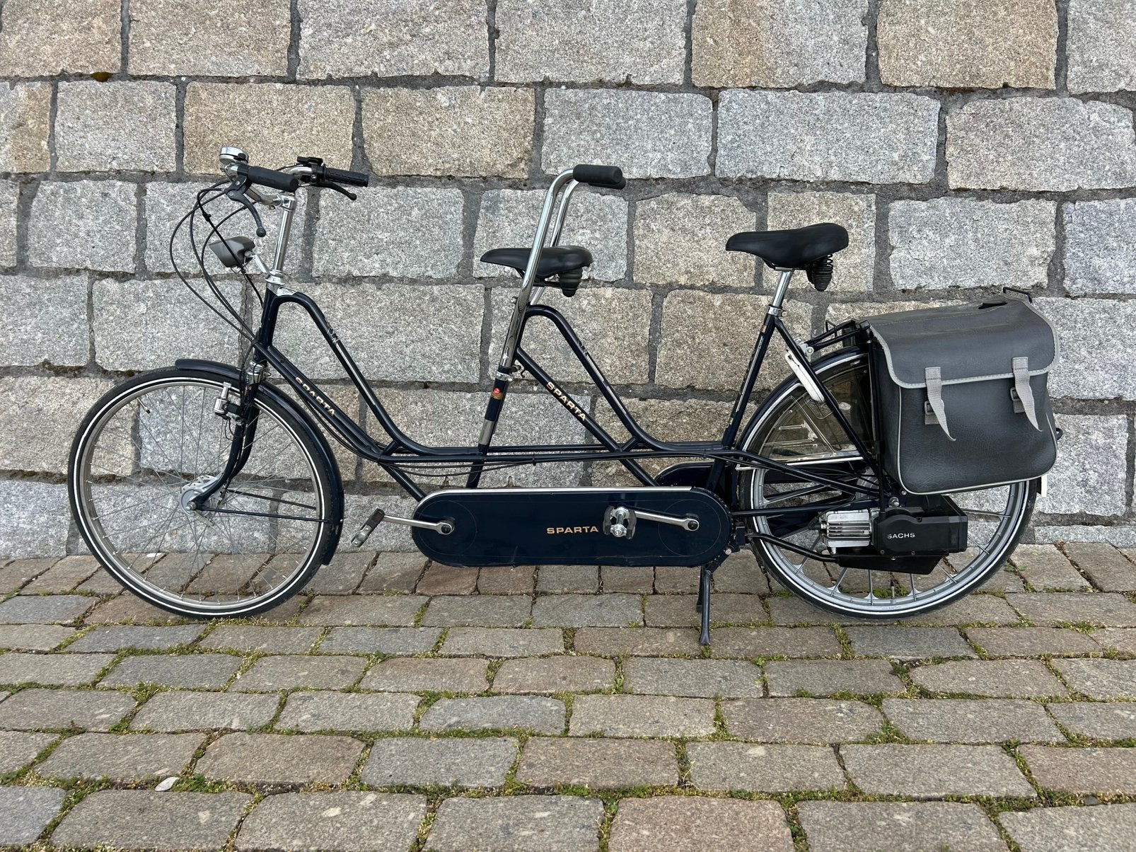 Sparta tandem (tandemet) met motor., Ophalen, Gebruikt, Minder dan 10 versnellingen