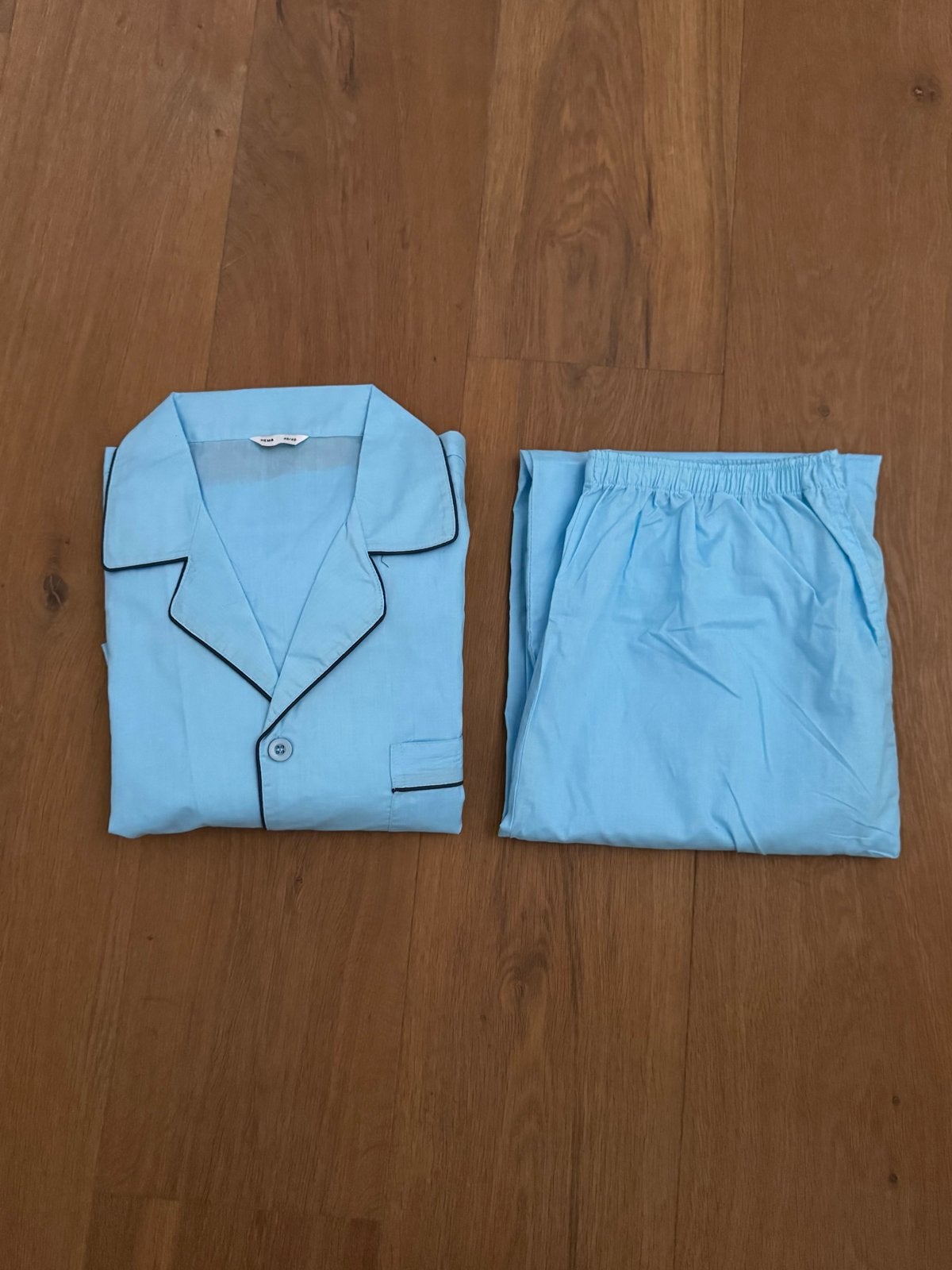 Nieuwe HEMA Pyjama Lichtblauw Maat 46/48, Kleding | Heren, Pyjama's, Ophalen of Verzenden, Nieuw