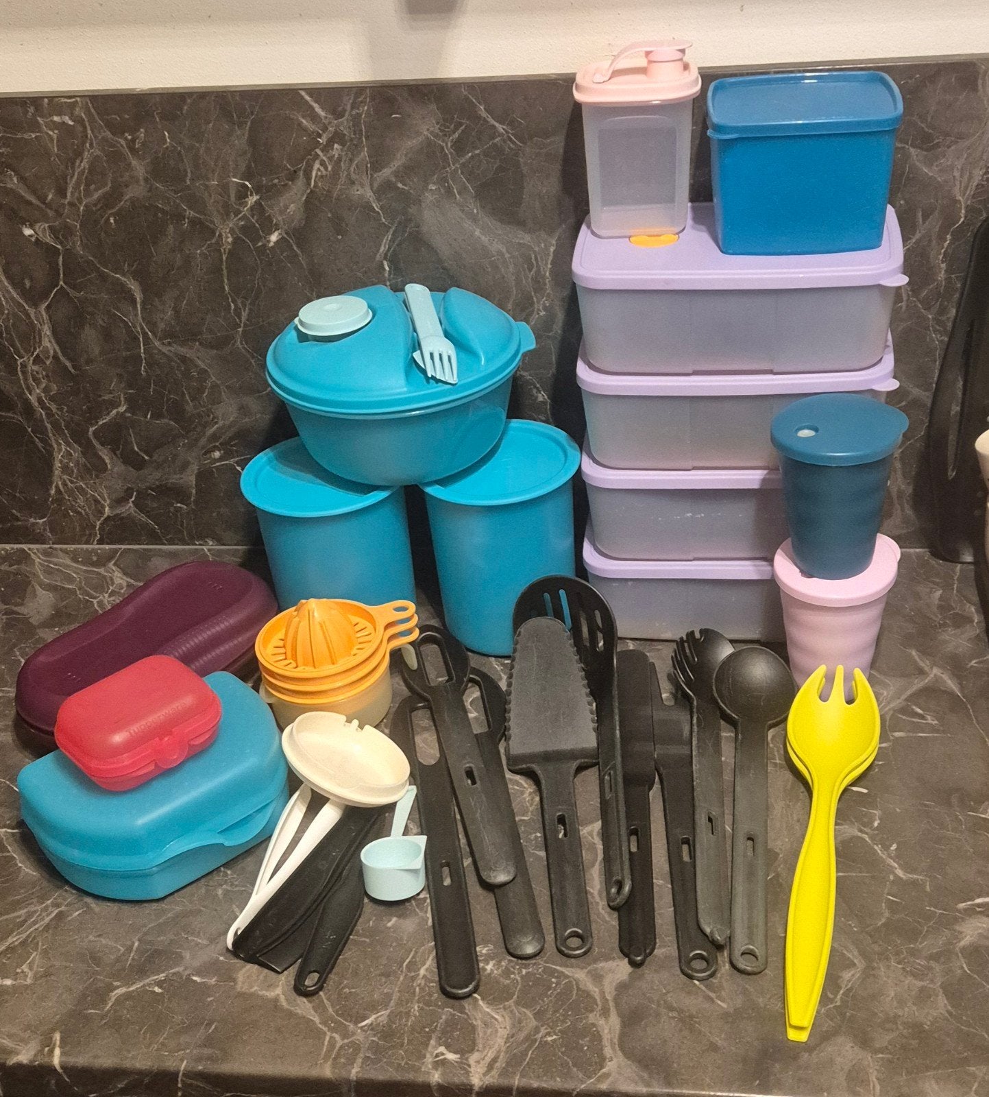 Diverse Tupperware keuken artikelen, Ophalen of Verzenden, Overige typen, Met bestek