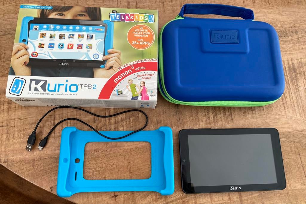 Kurio Telekids Tab 2, Gebruikt, 32 GB, 7 inch of minder, Wi-Fi