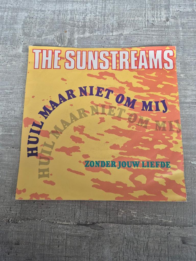 Zeldzame oude piraten single The Sunstreams Huil maar niet, Gebruikt, 7 inch, Single, Ophalen of Verzenden
