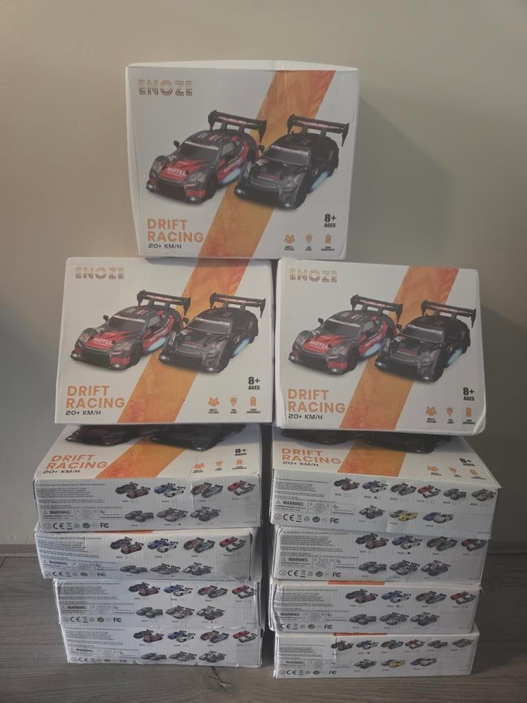 Drift Racing RC Auto 20 km/u – NIEUW – 11 stuks op voorra, Ophalen of Verzenden, Nieuw, Auto, Overige merken