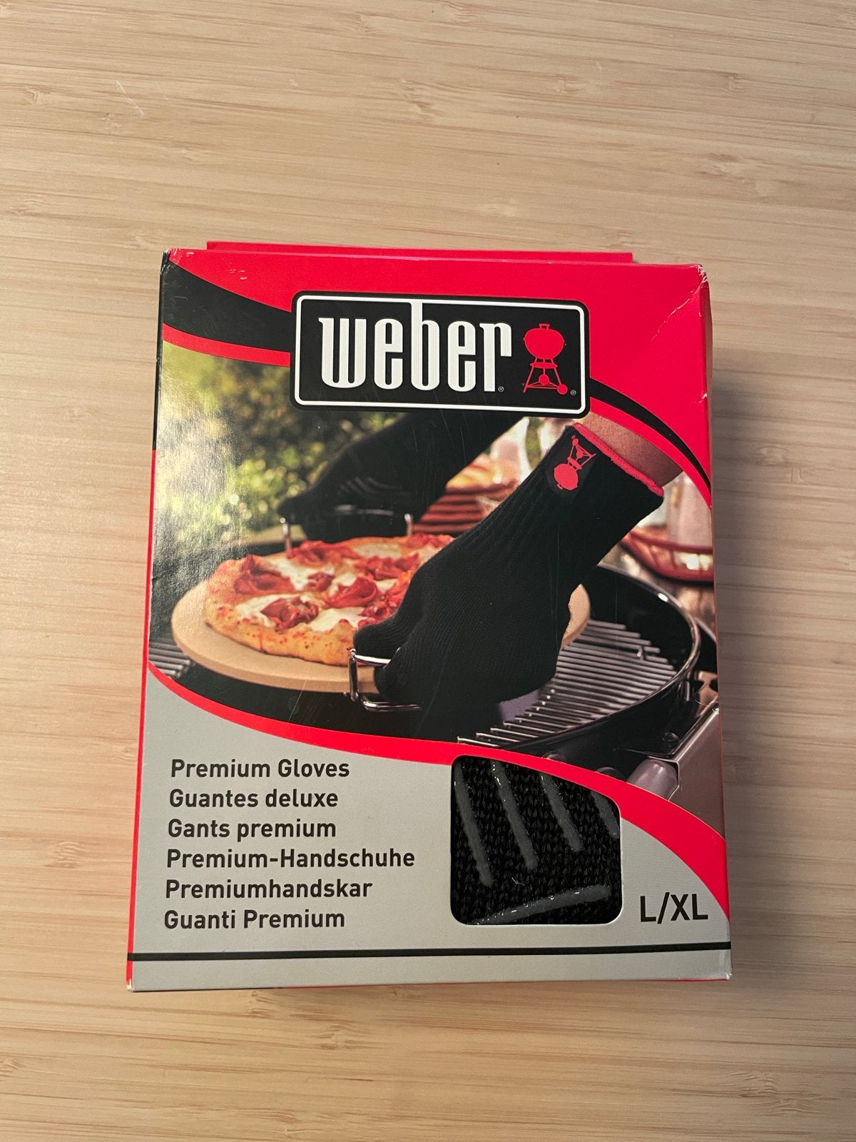 Weber Premium Grillhandschoenen L/XL – Nieuw (ongeopend), Tuin en Terras, Ophalen, Nieuw