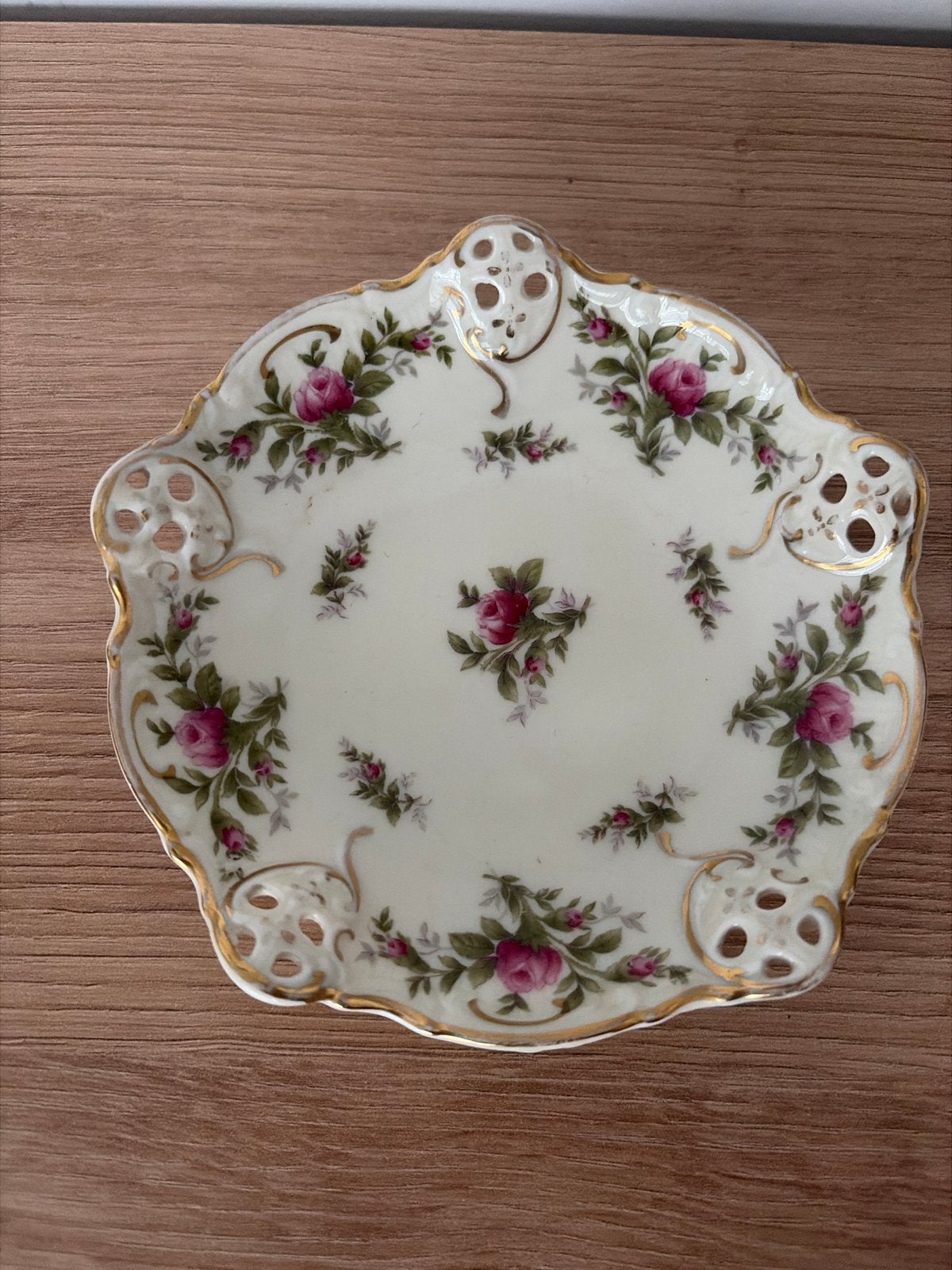 Rosenthal Molière schaaltje met rozenmotief, Ophalen of Verzenden