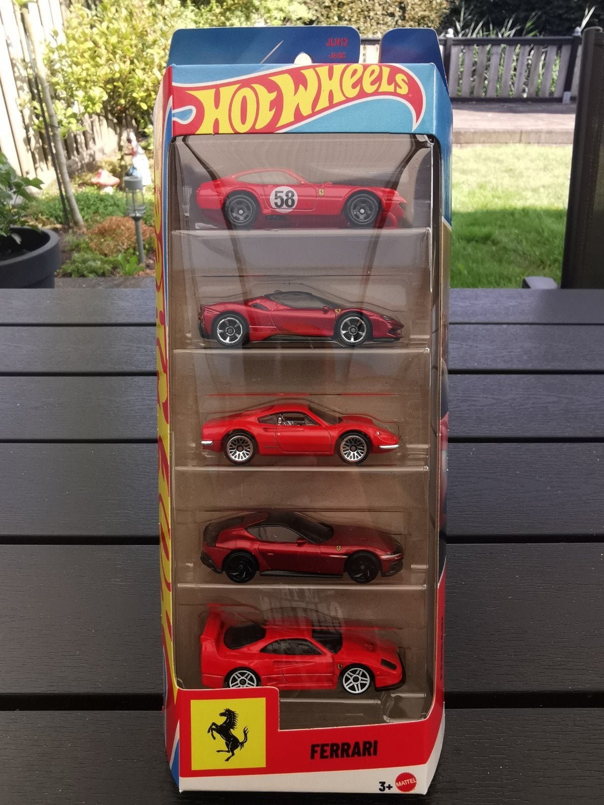 HotWheels Ferrari 5-pack, Ophalen of Verzenden, Nieuw, Auto