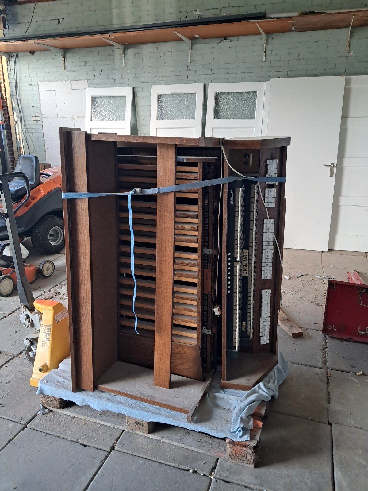 gebruikt orgel incl bank, Muziek en Instrumenten, Orgels, Ophalen, Gebruikt, 2 klavieren, Orgel