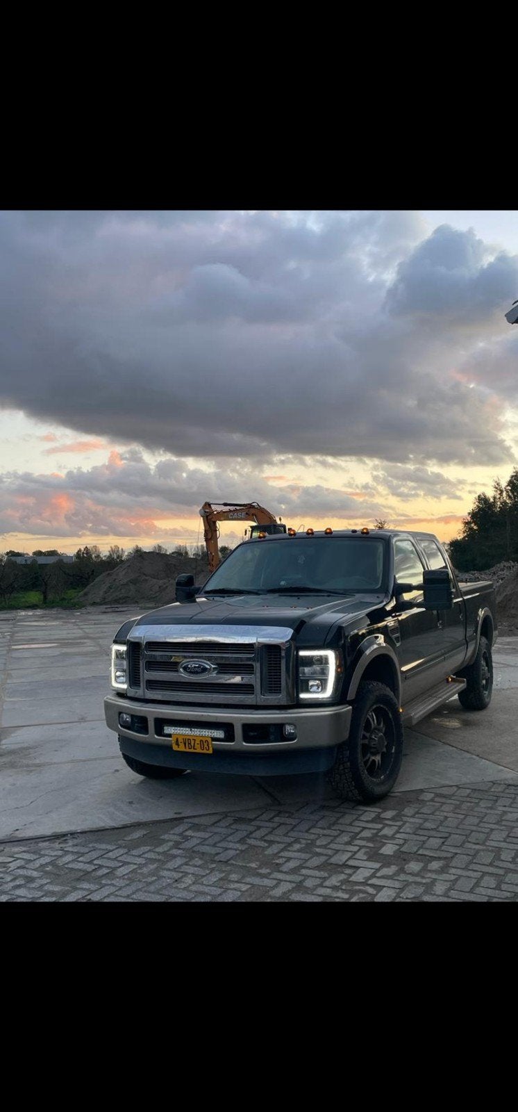 Ford F-250 Super Duty King Ranch, Auto's, Automaat, 6333 cc, Elektrische ramen, Bruin