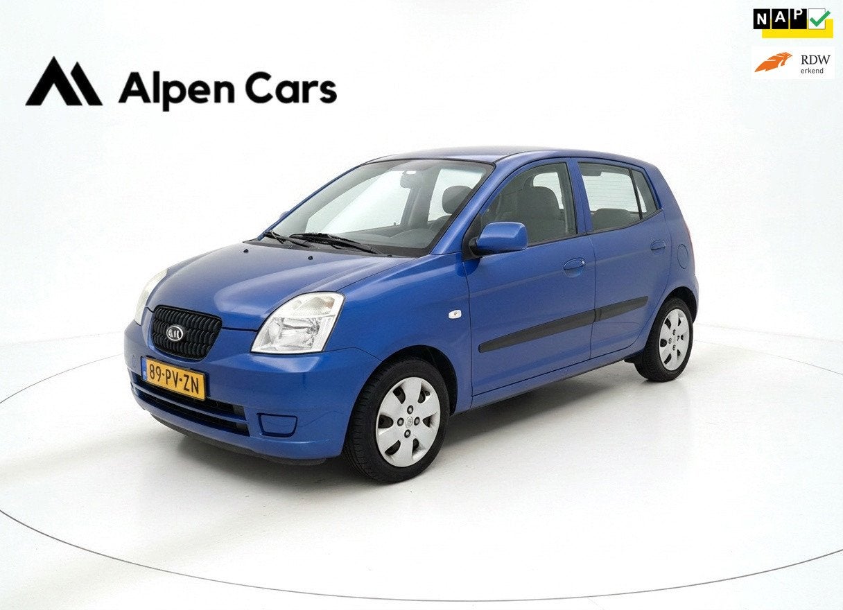 Kia Picanto 1.0 LXE NAP / Elektrische ramen / APK 08-2027, Auto's, Voorwielaandrijving, Stof, 31 €/maand, 4 cilinders