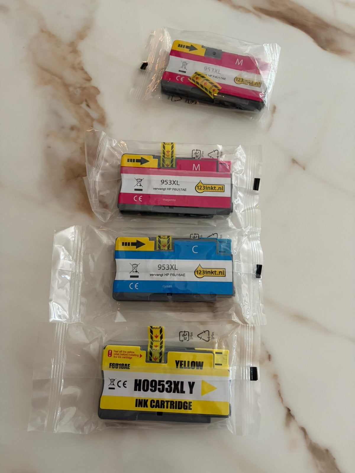 HP953XL inkt cartridge (huismerk 123inkt), Ophalen of Verzenden, Nieuw, Cartridge