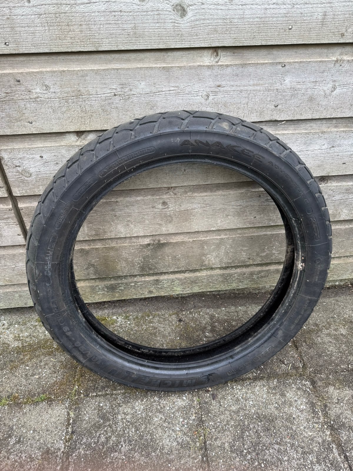 Michelin Anakee Adventure motorband 100/90-19, Ophalen, Gebruikt