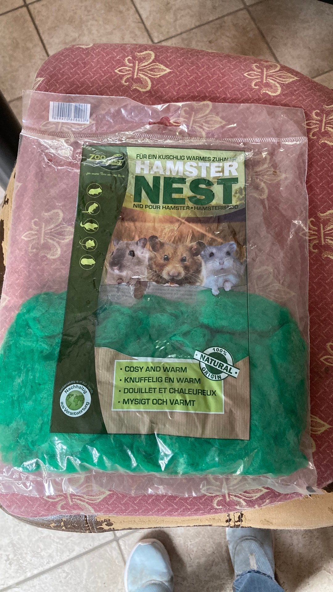 Gratis  hamster nest, Ophalen, Gebruikt, Overige typen