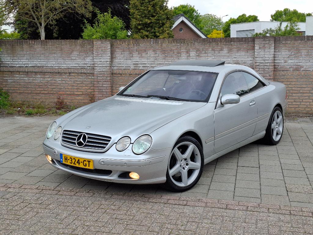 Mercedes-Benz CL 500 bj 2000 Vol Opties 8 Cilinder Mooi !, Auto's, Mercedes-Benz, Bedrijf, CL, ABS, Airbags, Airconditioning, Bi-Xenon koplampen