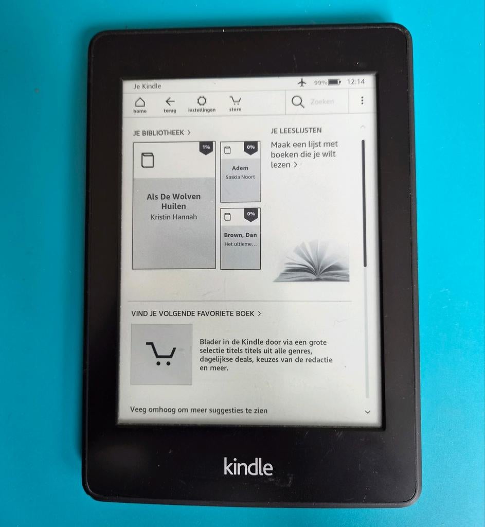 Amazon Kindle Paperwhite 6th generation, Computers en Software, E-readers, Gebruikt, 6 inch of minder, Amazon Kindle, Ophalen of Verzenden
