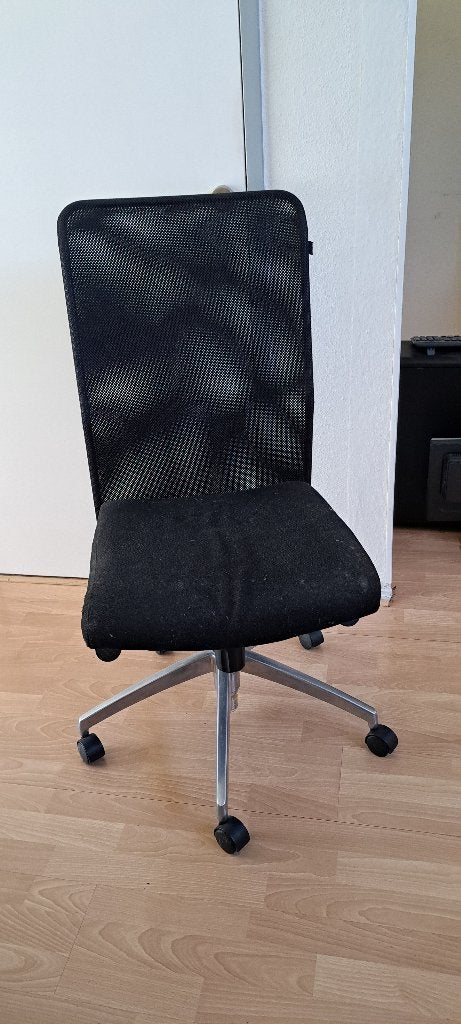Bureaustoel, Ophalen, Gebruikt, Zwart, Bureaustoel