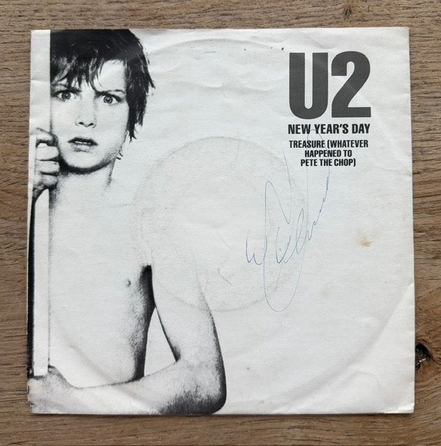U2 - New Years day, Cd's en Dvd's, Vinyl Singles, Fotohoes, 7 inch, Ophalen of Verzenden, Zo goed als nieuw