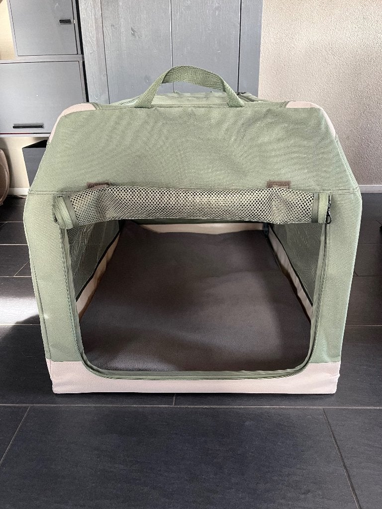 Opvouwbare bench, Dieren en Toebehoren, Ophalen, Zo goed als nieuw