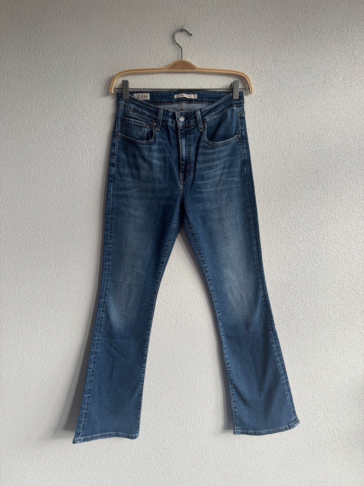 Levi’s 725 High rise Bootcut denim jeans, Levi’s, Blauw, Ophalen of Verzenden, Zo goed als nieuw