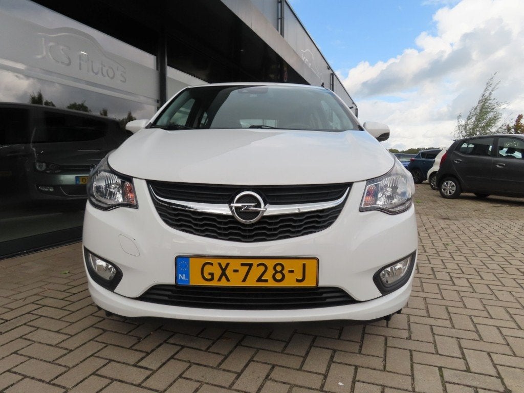 Opel KARL 1.0 EcoFlex Edition Airco Cruise Licht Metaal 2015, Auto's, Voorwielaandrijving, 839 kg, Gebruikt, Euro 6