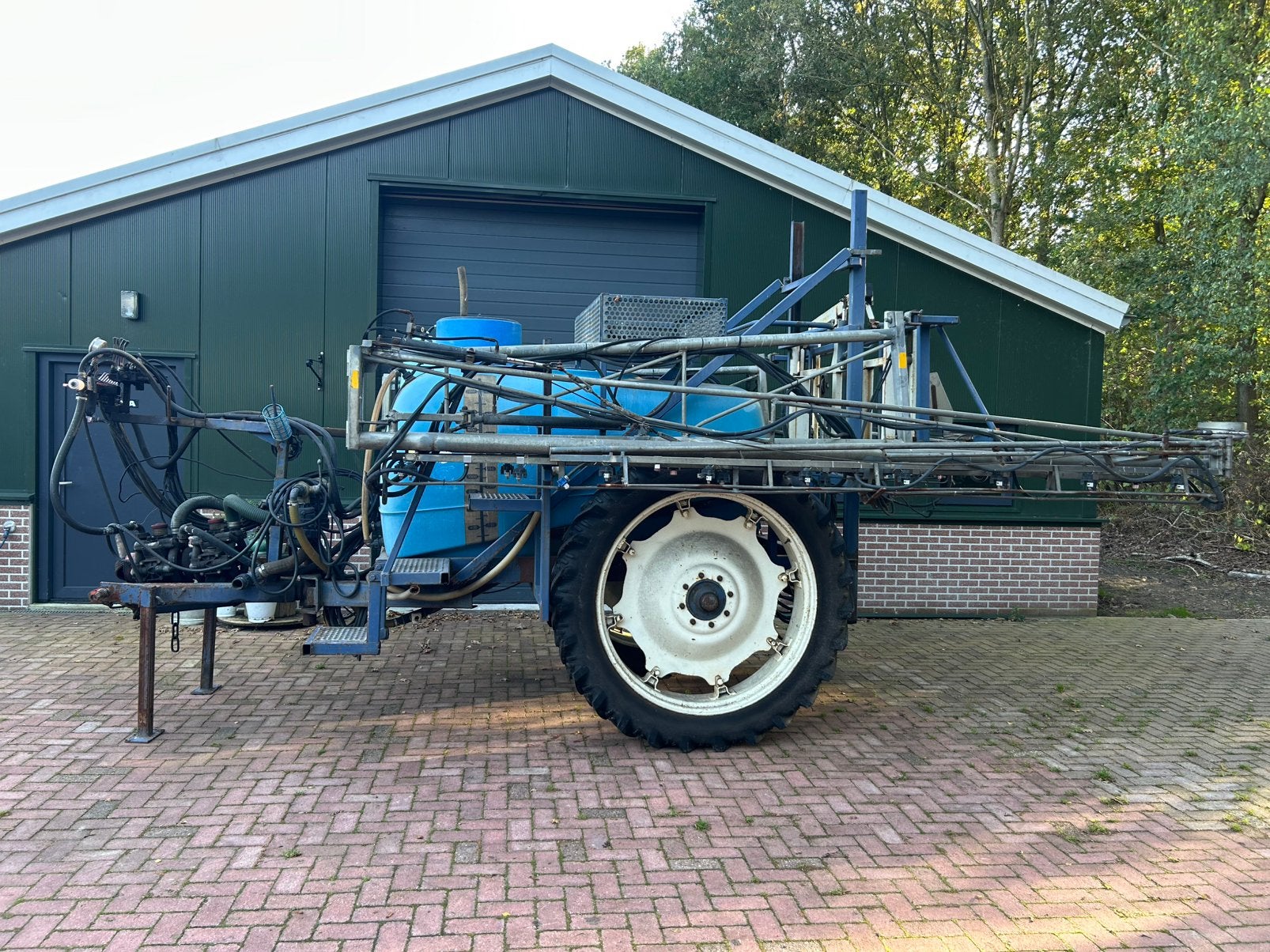 Veldspuit Sieger, Ophalen, Gewasbescherming en Bemesting