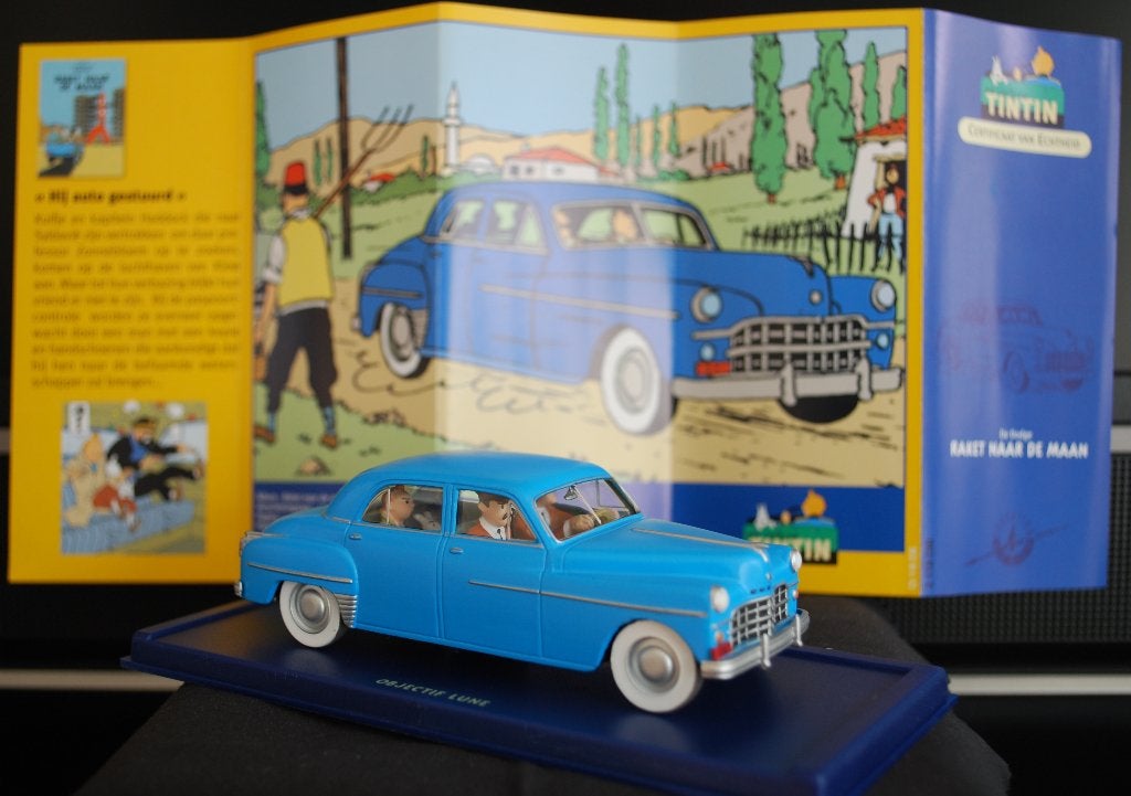Kuifje auto No. 30 De Dodge uit "Raket naar de maan", Hobby en Vrije tijd, Modelauto's | 1:43, Ophalen of Verzenden, Zo goed als nieuw