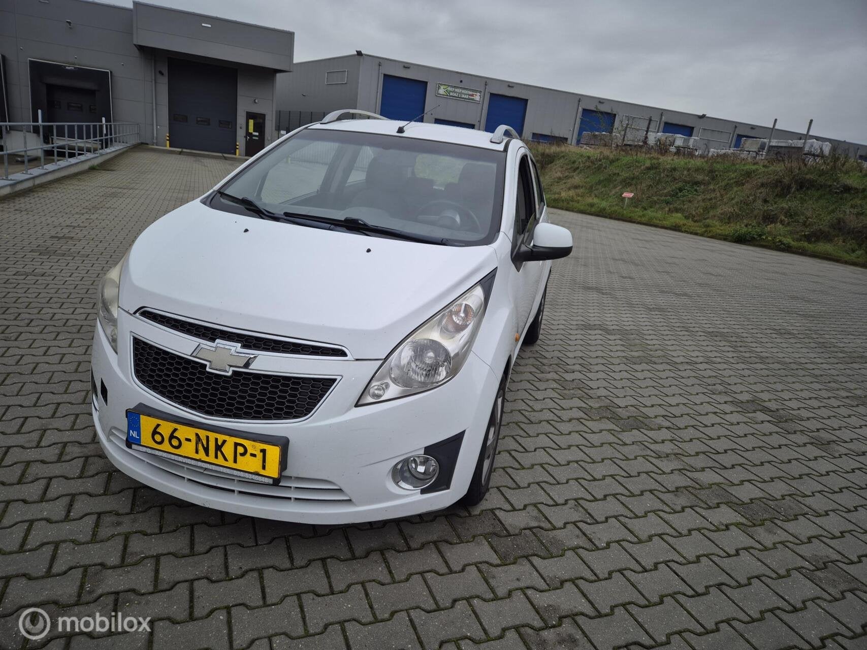 Chevrolet Spark 1.0 16V LS Bi-Fuel bj 2010, Auto's, Chevrolet, Euro 5, 15 km/l, 4 cilinders, Wit
