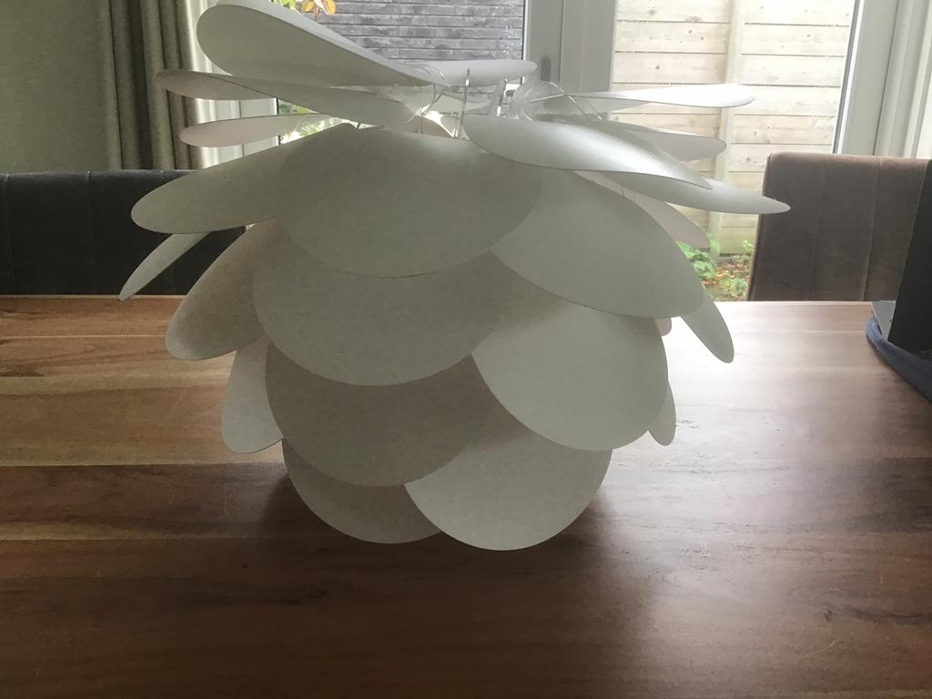 Lampekappen Ikea, wit (2 stuks), Ophalen, 25 tot 50 cm, Wit, Zo goed als nieuw