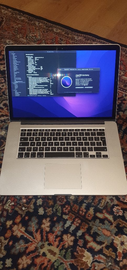 Apple MacBook Pro 13" Retina 2017, MacBook Pro, 256 GB, 2 tot 3 Ghz, 8 GB