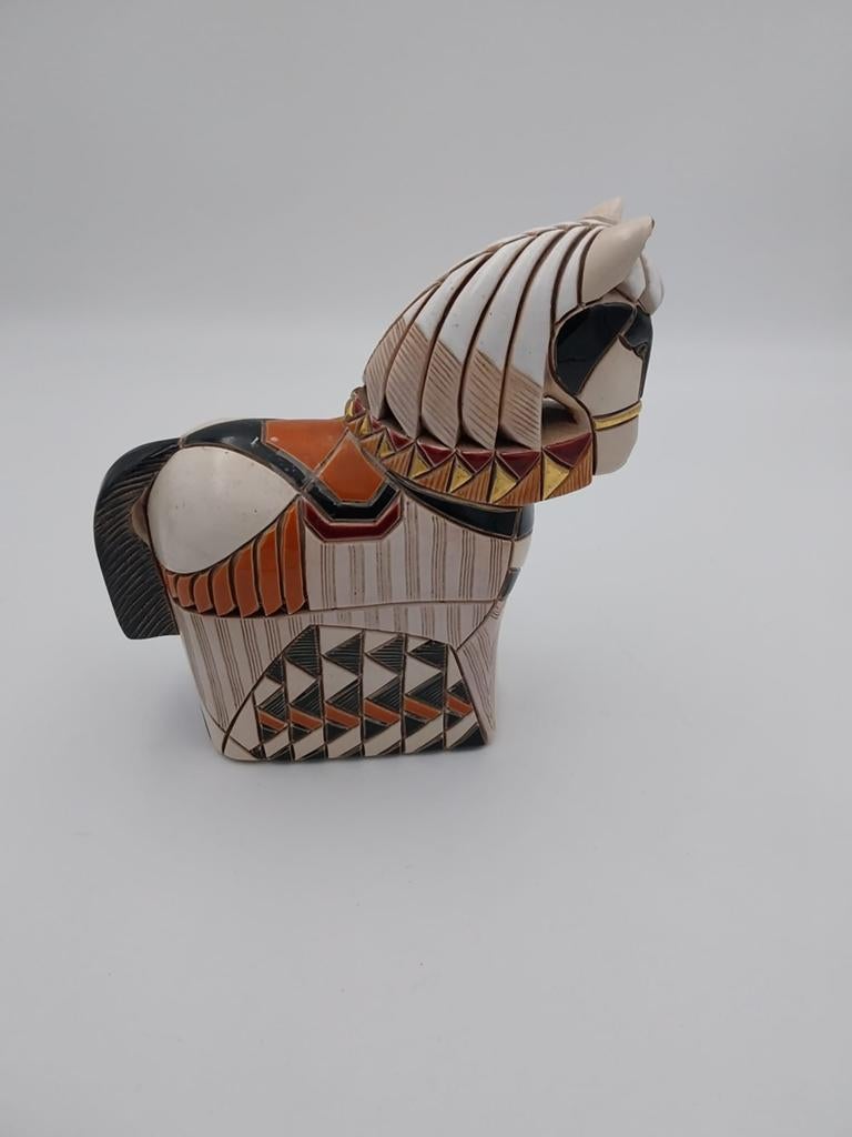 handgemaakte keramische paard van Artisania Rinconada, 70’s, Ophalen