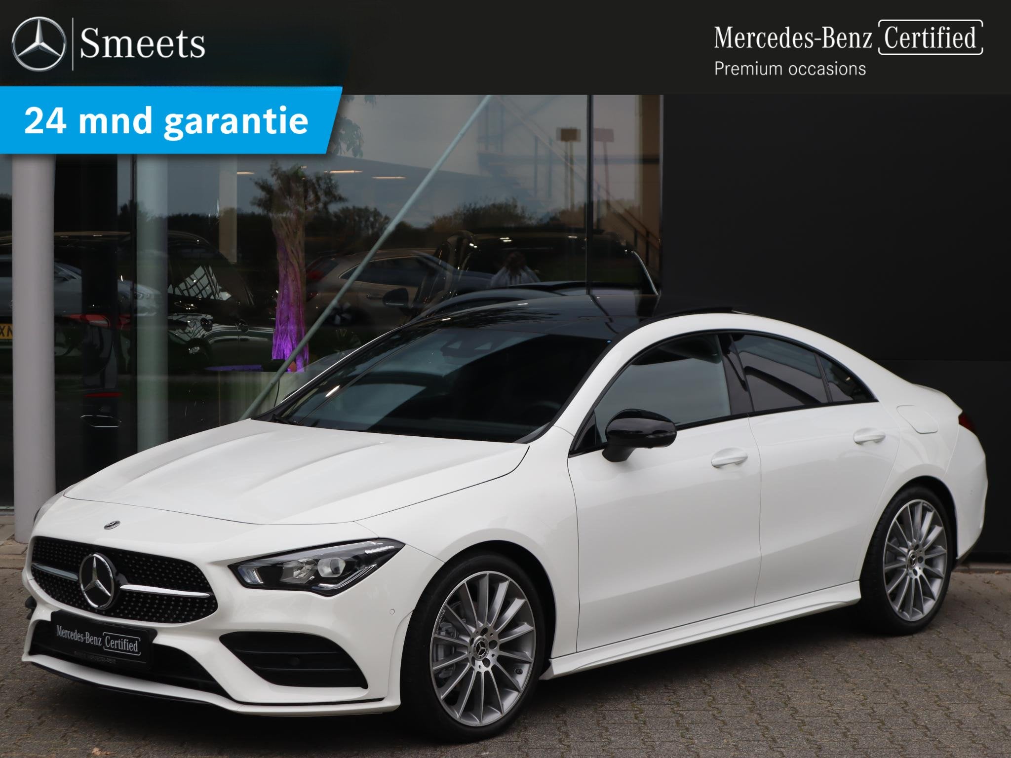 Mercedes-Benz CLA-klasse 200 AMG Line l Panoramadak l Stoelv, Auto's, CLA, Stof, Gebruikt, 1600 kg