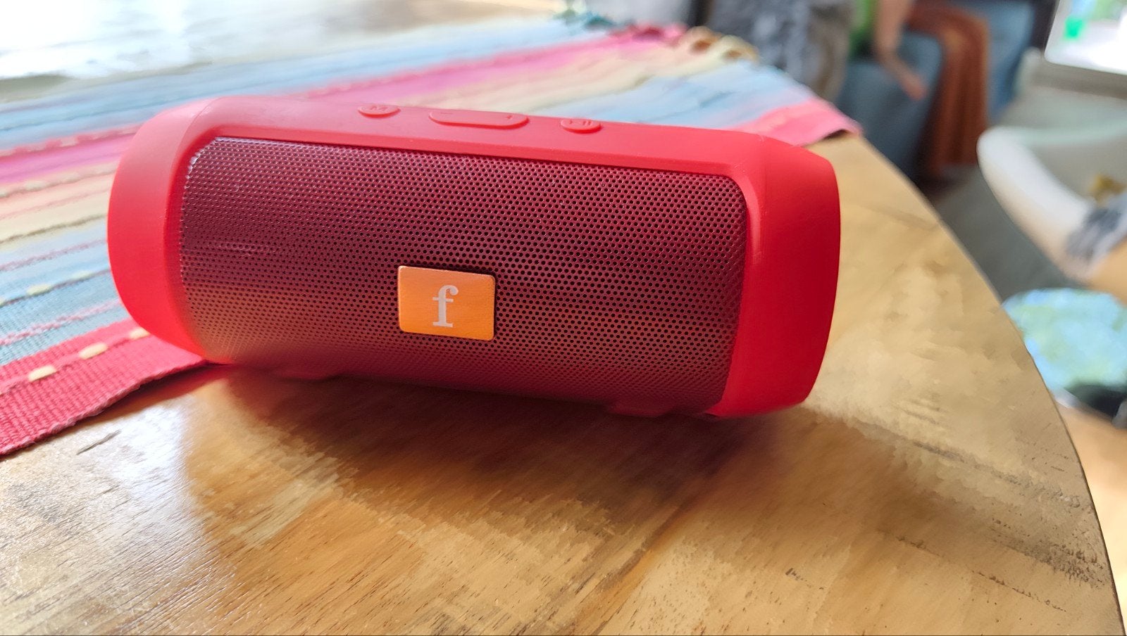 Draagbare Bluetooth Speaker Rood - Compact en Krachtig, Overige merken, Bluetooth, Ophalen of Verzenden, Zo goed als nieuw