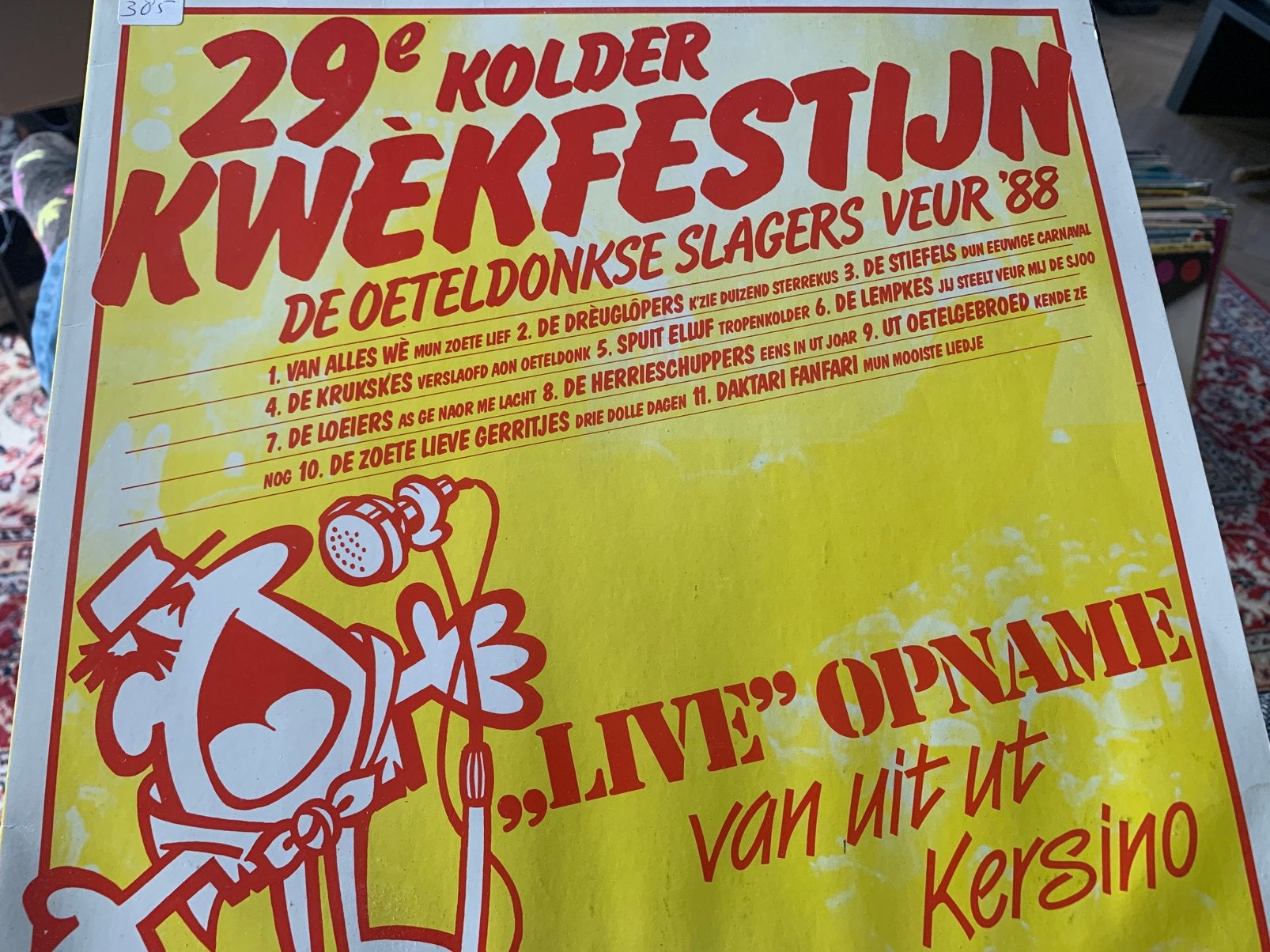 LP oetledonkse slagers ‘88, Ophalen of Verzenden, Zo goed als nieuw, LP