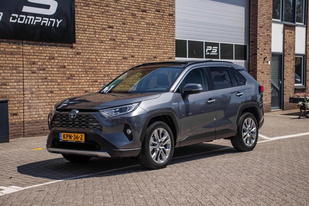 Toyota RAV4 2.5 Hybrid AWD Dynamic, Pano, Leder, JBL, ACC, Auto's, Toyota, Automaat, 12 maanden, Gebruikt, 4 cilinders