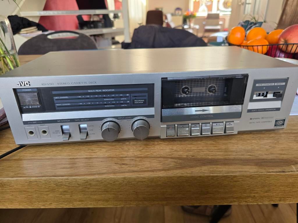 JVC KD-V50 Stereo Cassette Deck, Ophalen of Verzenden, JVC