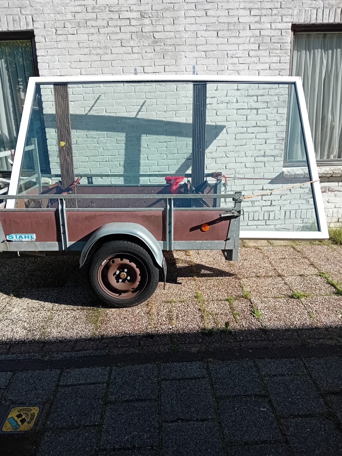 Groot Gevelraam Dubbelglas 271×171 cm