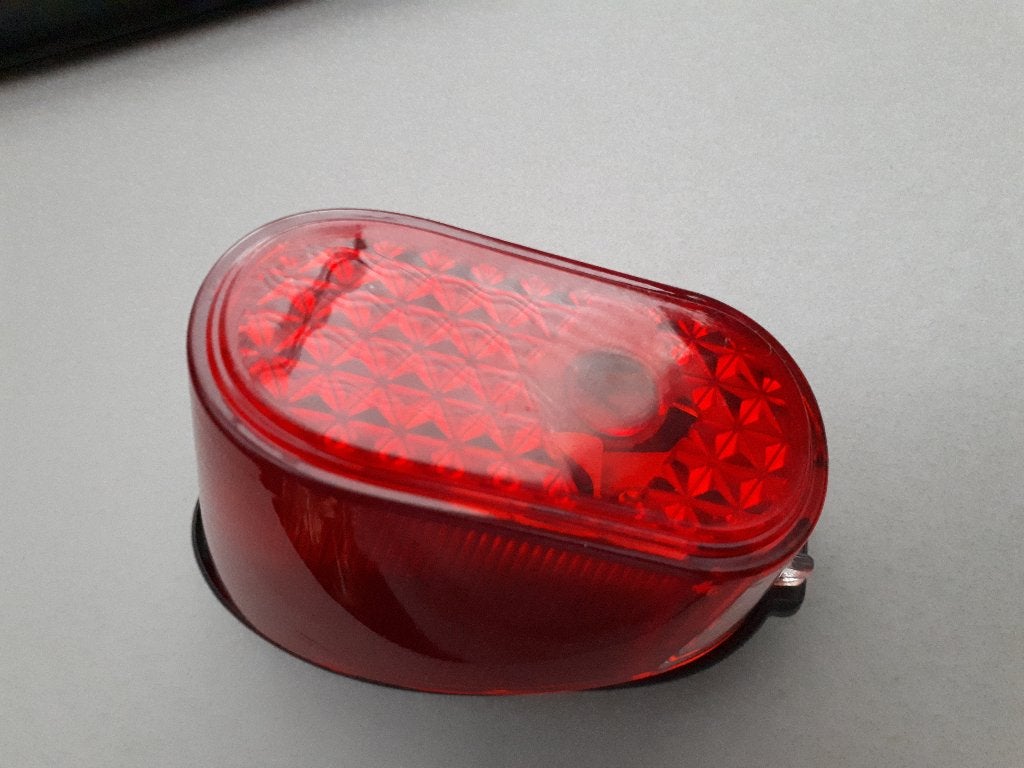 Achterlichtje voor oldtimer, merk onbekend  VERKOCHT, Ophalen of Verzenden, Zo goed als nieuw, Koplamp, Puch