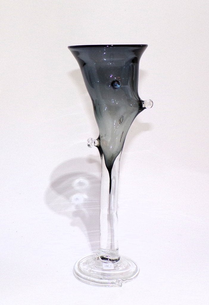 Yvon Trossel - unica vaas / glas, Ophalen of Verzenden