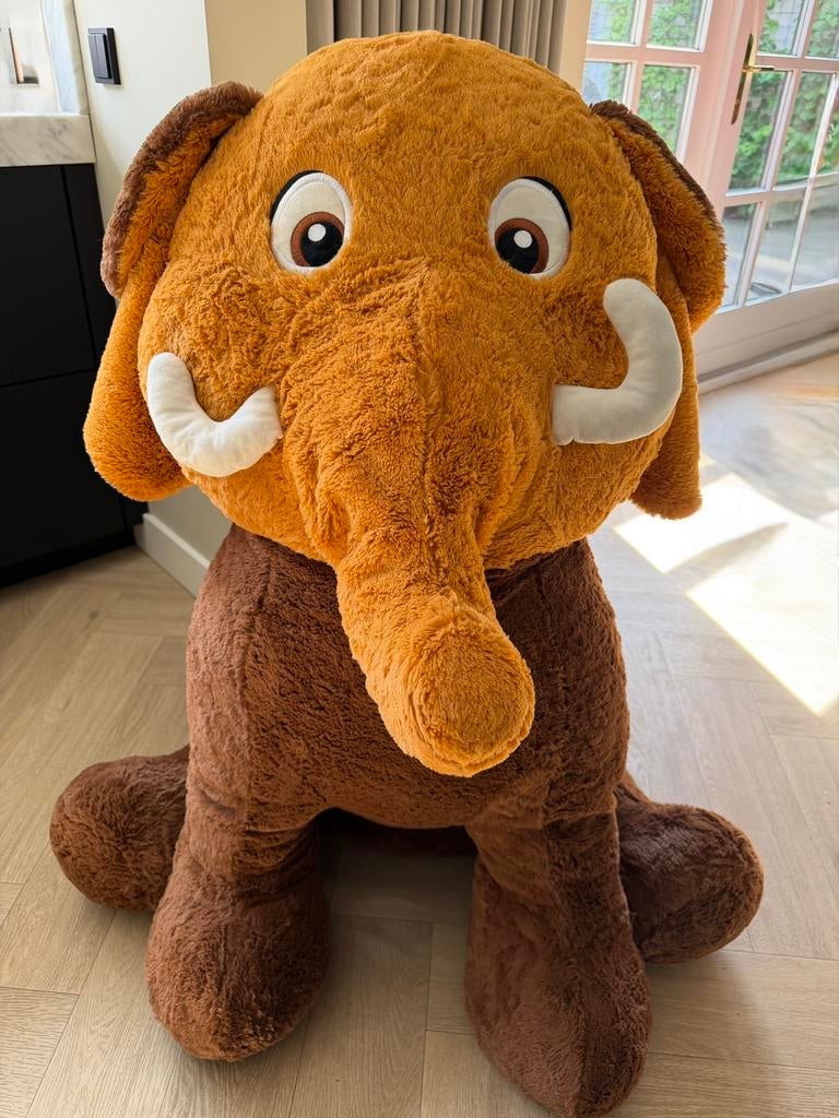 Grote mooie mammoet knuffel, Ophalen, Zo goed als nieuw, Overige typen
