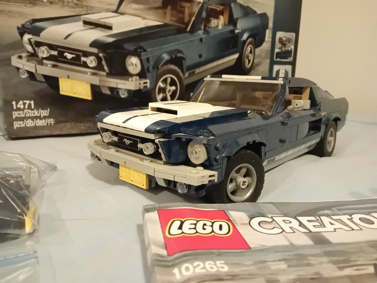 Lego Creator Expert Ford Mustang (10265), Gebruikt, Lego, Ophalen of Verzenden, Inclusief instructies