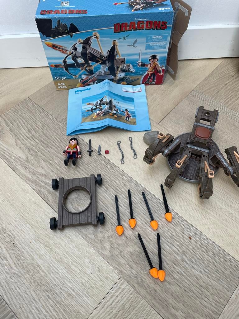 Playmobil Dragons 9249, Ophalen of Verzenden, Zo goed als nieuw, Jongen of Meisje