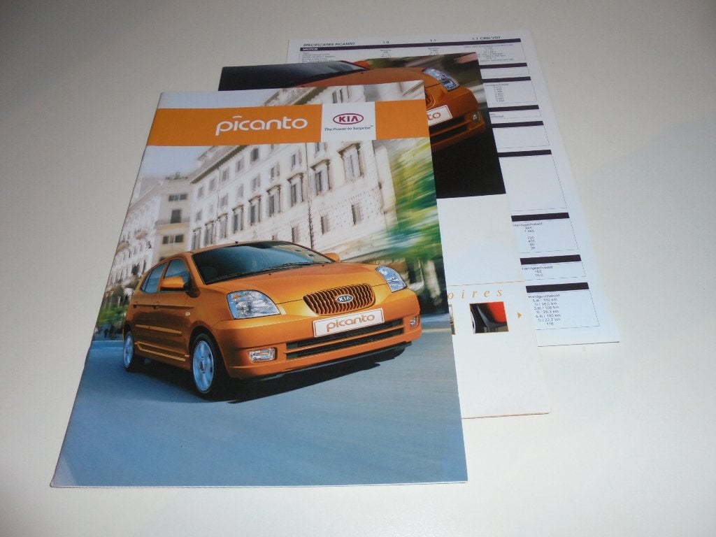 brochure Kia Picanto  2006, Ophalen of Verzenden, Nieuw, Overige merken