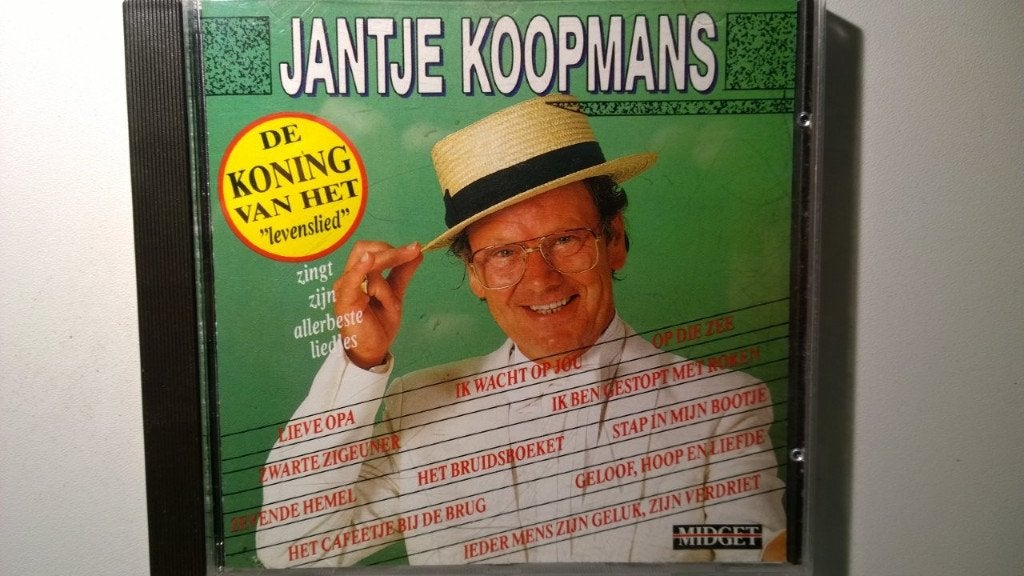 Jantje Koopmans - De Koning Van Het Levenslied, Ophalen of Verzenden, Zo goed als nieuw, Levenslied of Smartlap, Album