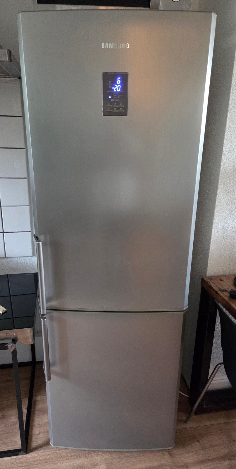 Samsung RL34HGVG Koel-vriescombinatie - Zilver, Witgoed en Apparatuur, Koelkasten en IJskasten, Ophalen, Gebruikt, 200 liter of meer