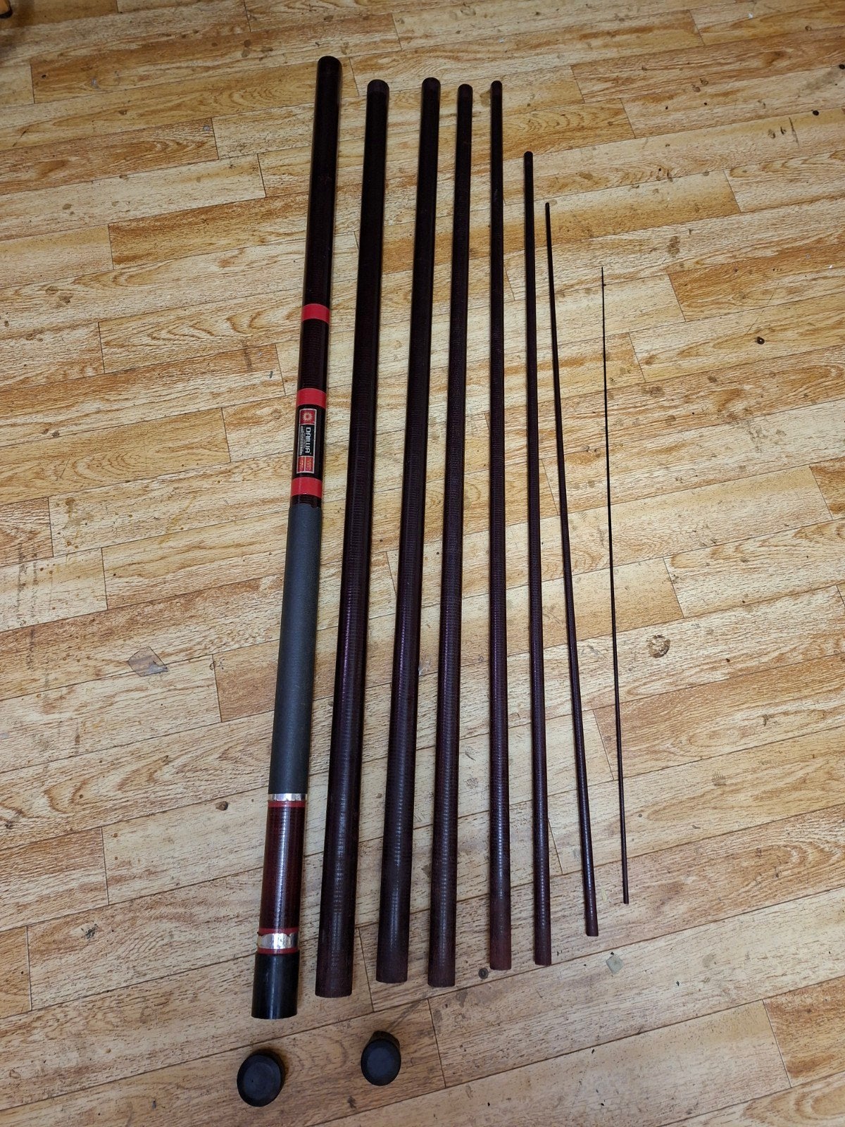 Daiwa Telescoop hengel, Ophalen, Vaste hengel