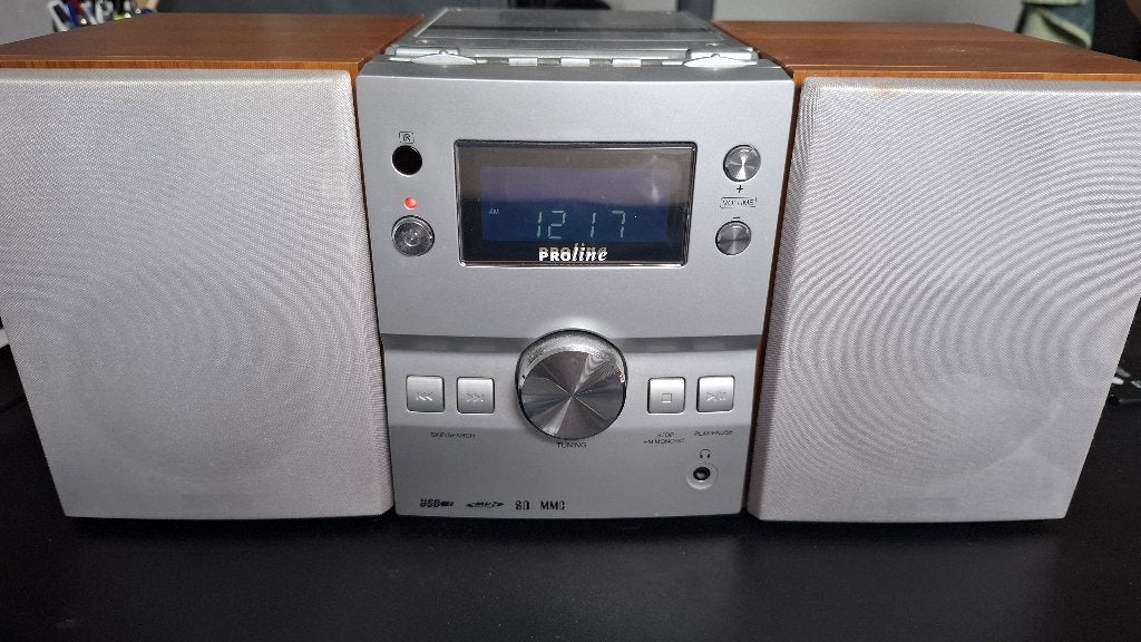 radio, Ophalen of Verzenden, Gebruikt, Radio, Met cd-speler