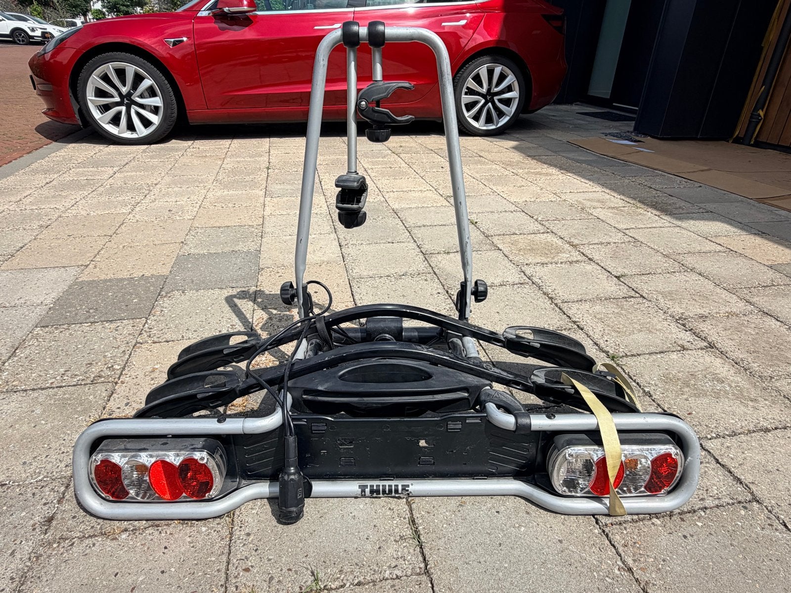 Thule EuroRide 940 Fietsendrager voor 2 fietsen, Ophalen, 2 fietsen, Gebruikt, Trekhaakdrager