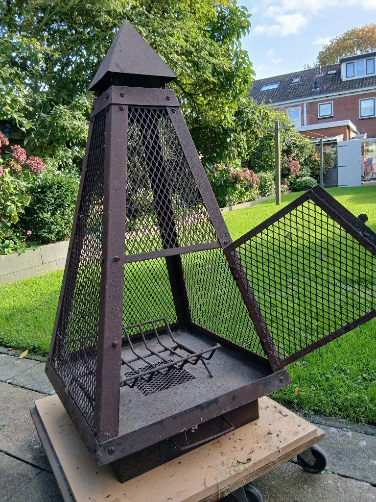 Vuurkorf, Ophalen, Gebruikt, Vuurkorf