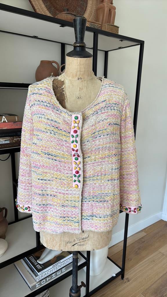 ANNECLAIRE vest bouqle It 48 niet gedragen, Kleding | Dames, Ophalen of Verzenden, Nieuw, Maat 46/48 (XL) of groter