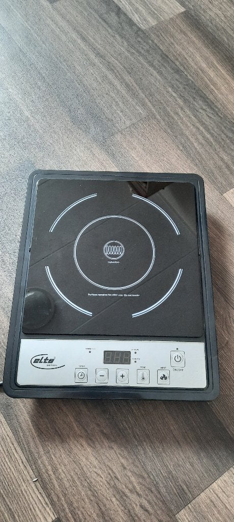 inductieplaat met 1 zone, Witgoed en Apparatuur, Kookplaten, Verzenden, 3 kookzones of minder, Zo goed als nieuw, Inbouw