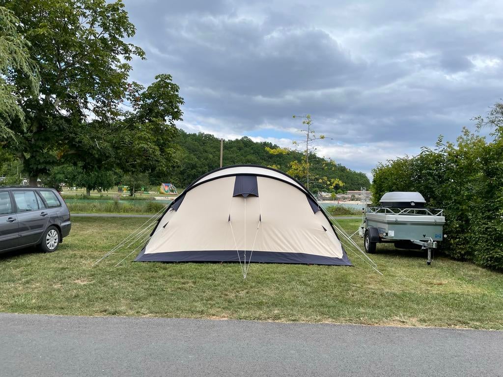 Obelink Familia 6-persoons tunneltent, Caravans en Kamperen, Tenten, Ophalen, Gebruikt, Tot en met 6