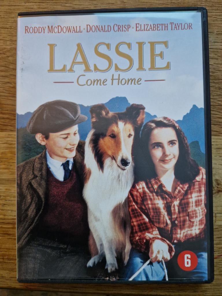 Lassie come home , 1943, Ophalen of Verzenden, Zo goed als nieuw, Actie en Avontuur, Alle leeftijden
